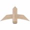 Ekena Millwork Bellingham Smooth Timber Gable Bracket, Douglas Fir, 36"W x 18"H x 5 1/2"D x 5 1/2"F, 12/12 Pitch GBW036X18X0606BEL00SDF - alternate 1